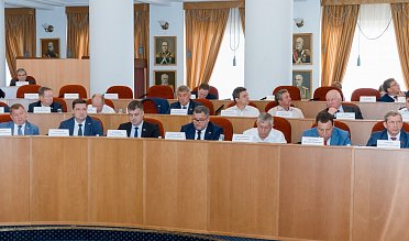 Заседание Законодательного Собрания Оренбургской области